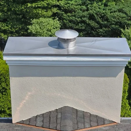 Chimney Chase Cover Installation Long Island